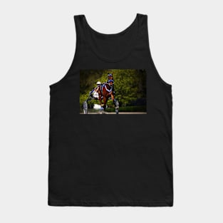 harness horse cart racing Tank Top